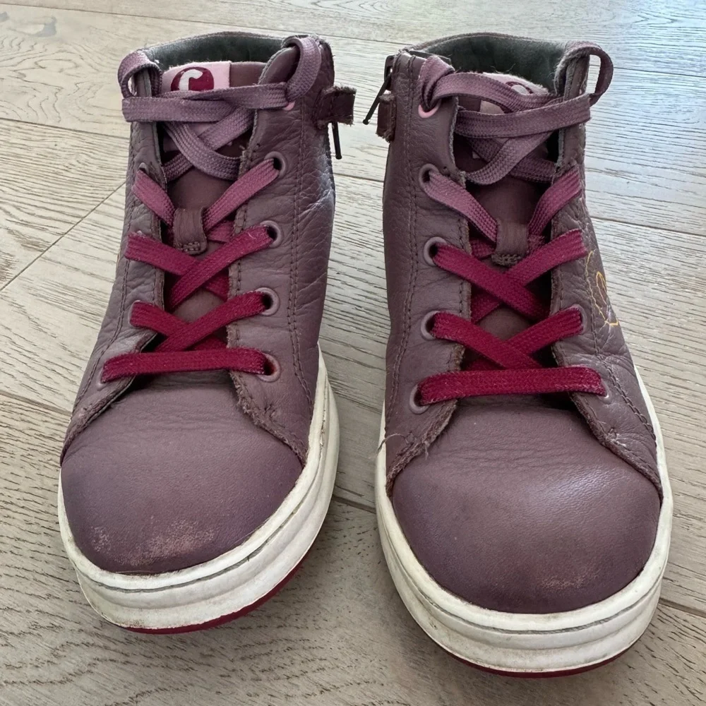 Camper Twins Purple Sneakers for Kids size 33 (US 2)
